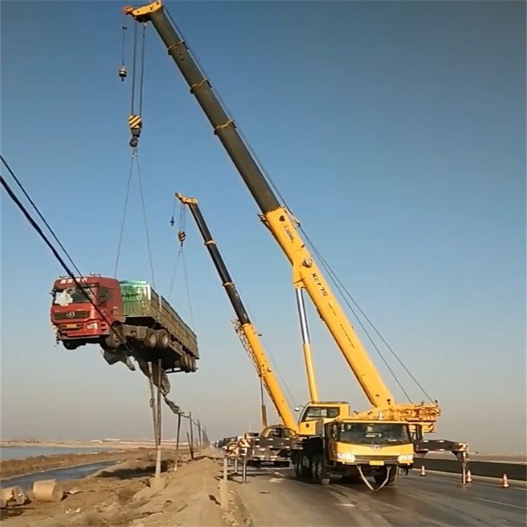 松滋吊车怎么吊货车